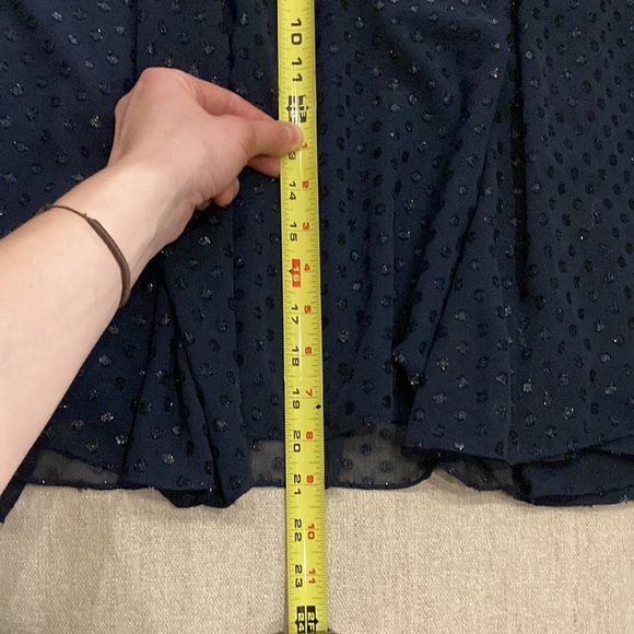 Sparkly navy blue skirt - Picture 9 of 10